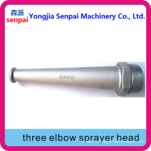 Alliage d'aluminium Three Elbow Sprayer Head / Head of Three Elbow Sprayer